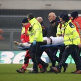 Kean avait été évacué sur une civière dimanche KEYSTONE/AP/Paola Garbuio